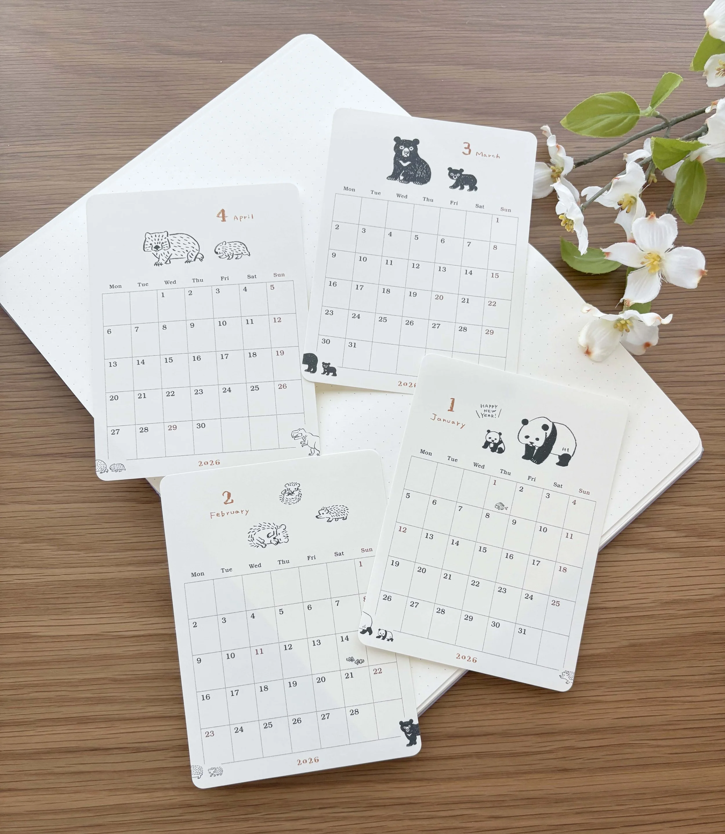 2026 Calendars, Planners, Diaries, and Accessories — La Petite